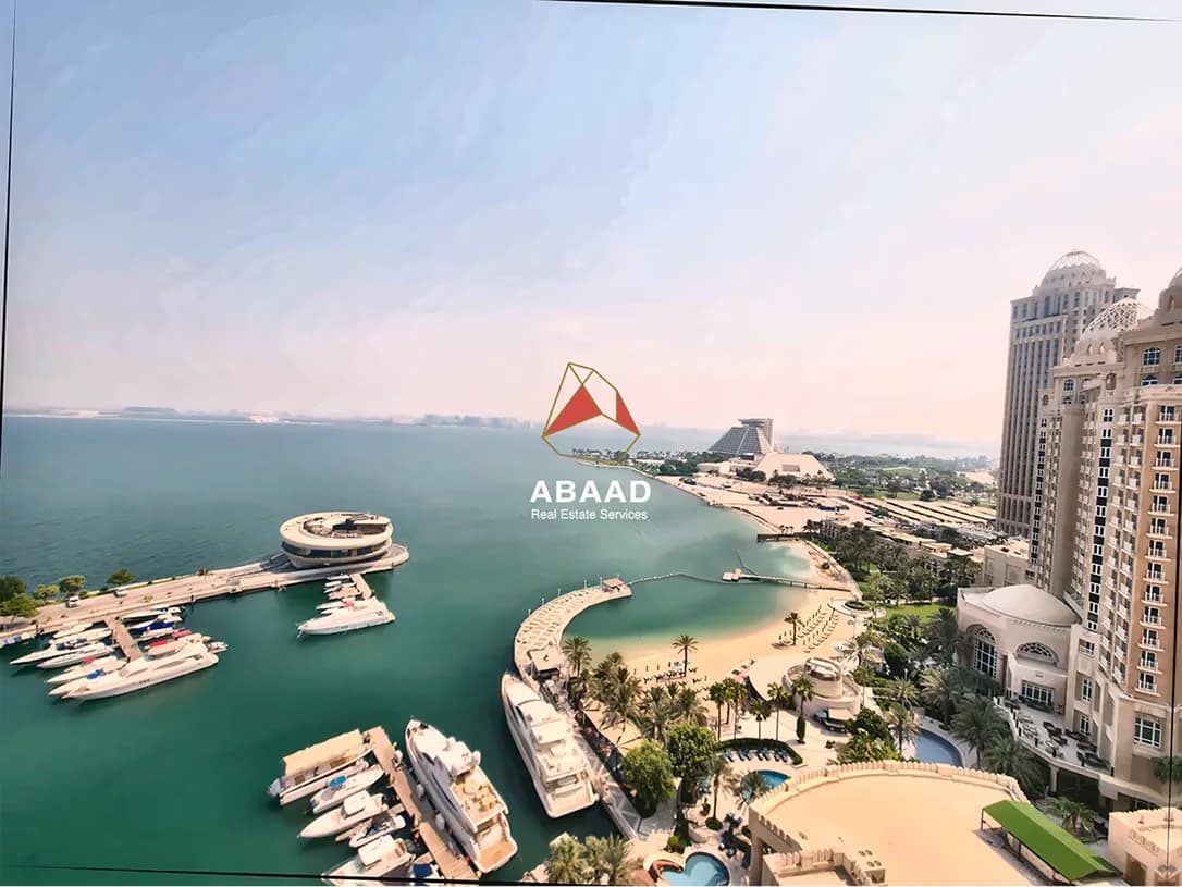 waterfront view from lusail apartment